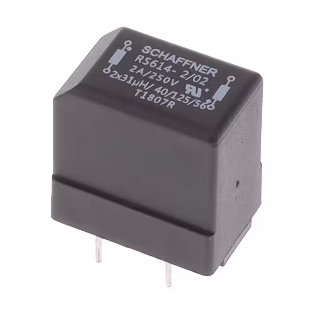 RS614-2-02 Schaffner EMC Inc.  Modules de filtrage de ligne électrique